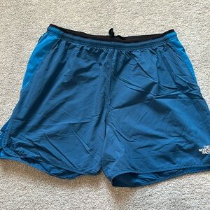 The North Face running shorts